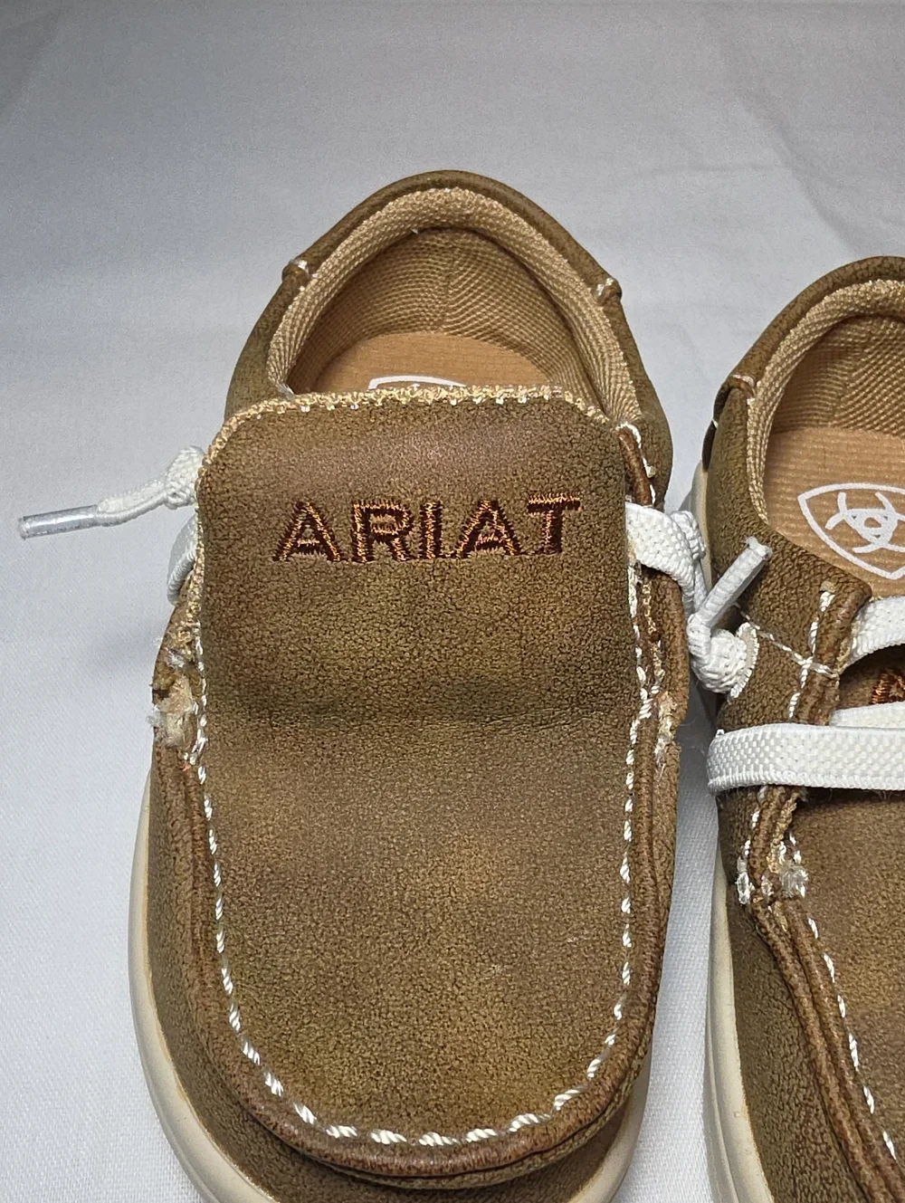 Ariat Toddler Lil' Stompers Brown Bomber Hilo Shoes